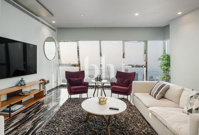 4-bed penthouse in Damac Heights · Unfurnished · High floor — photo 2