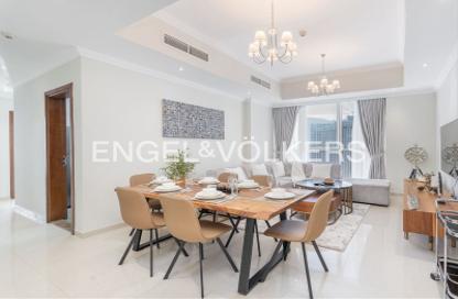 Apartment - 2 Bedrooms - 3 Bathrooms for rent in Dunya Tower - Burj Khalifa Area - Downtown Dubai - Dubai
