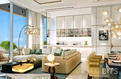 Apartment - 3 Bedrooms - 4 Bathrooms for sale in Cavalli Casa Tower - Dubai Media City - Dubai