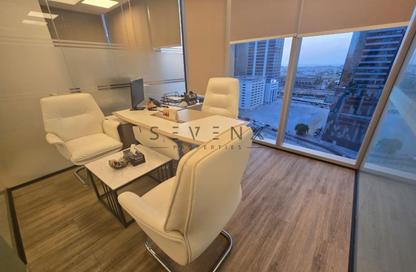 Office Space - Studio - 1 Bathroom for rent in The Prism - Business Bay - Dubai