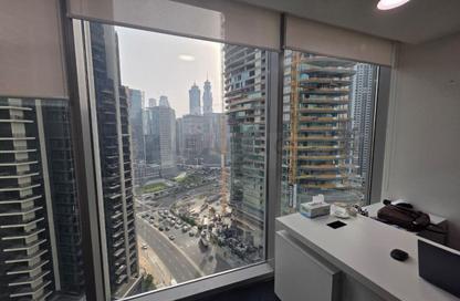 Business Centre - Studio - 4 Bathrooms for rent in The Binary Tower - Business Bay - Dubai