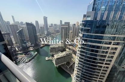 Apartment - 1 - 2 for rent in Bay Central Tower Central - Bay Central - Dubai Marina - Dubai