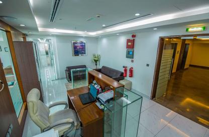 Office Space - Studio - 3 Bathrooms for rent in The Prime Tower - Business Bay - Dubai