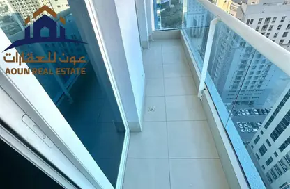 شقة - 2 غرف نوم - 2 حمامات للايجار في التعاون 1 - أبراج التعاون - الخان - الشارقة