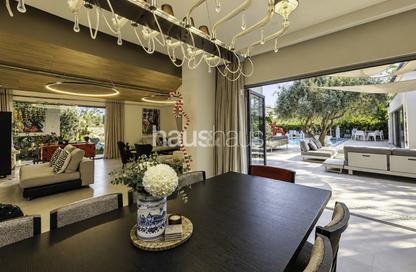 Villa - 3 - 3 for rent in Bungalow Area - Green Community Motor City - Motor City - Dubai