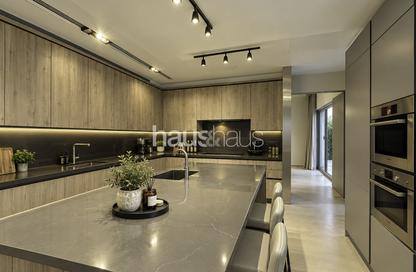 Villa - 3 - 3 for rent in Bungalow Area - Green Community Motor City - Motor City - Dubai