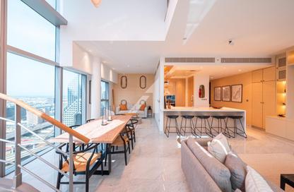 Apartment - 2 - 2 for rent in Central Park Residential Tower - Central Park Tower - DIFC - Dubai