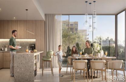 Apartment - 3 Bedrooms - 5 Bathrooms for sale in Capria West 2 - Capria West - Ghaf Woods - Dubai Land - Dubai