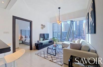 Apartment - 1 Bedroom - 2 Bathrooms for rent in Silverene Tower B - Silverene - Dubai Marina - Dubai Apartment - 1 Bedroom - 2 Bathrooms for rent in Silverene Tower B - Silverene - Dubai Marina - Dubai