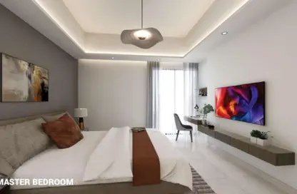 Apartment - 1 Bedroom - 2 Bathrooms for sale in Al Naemiya Tower 2 - Al Naemiya Towers - Al Nuaimiya - Ajman