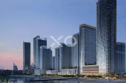 Apartment - 3 Bedrooms - 4 Bathrooms for sale in Seapoint Tower 2 - Seapoint - EMAAR Beachfront - Dubai Harbour - Dubai