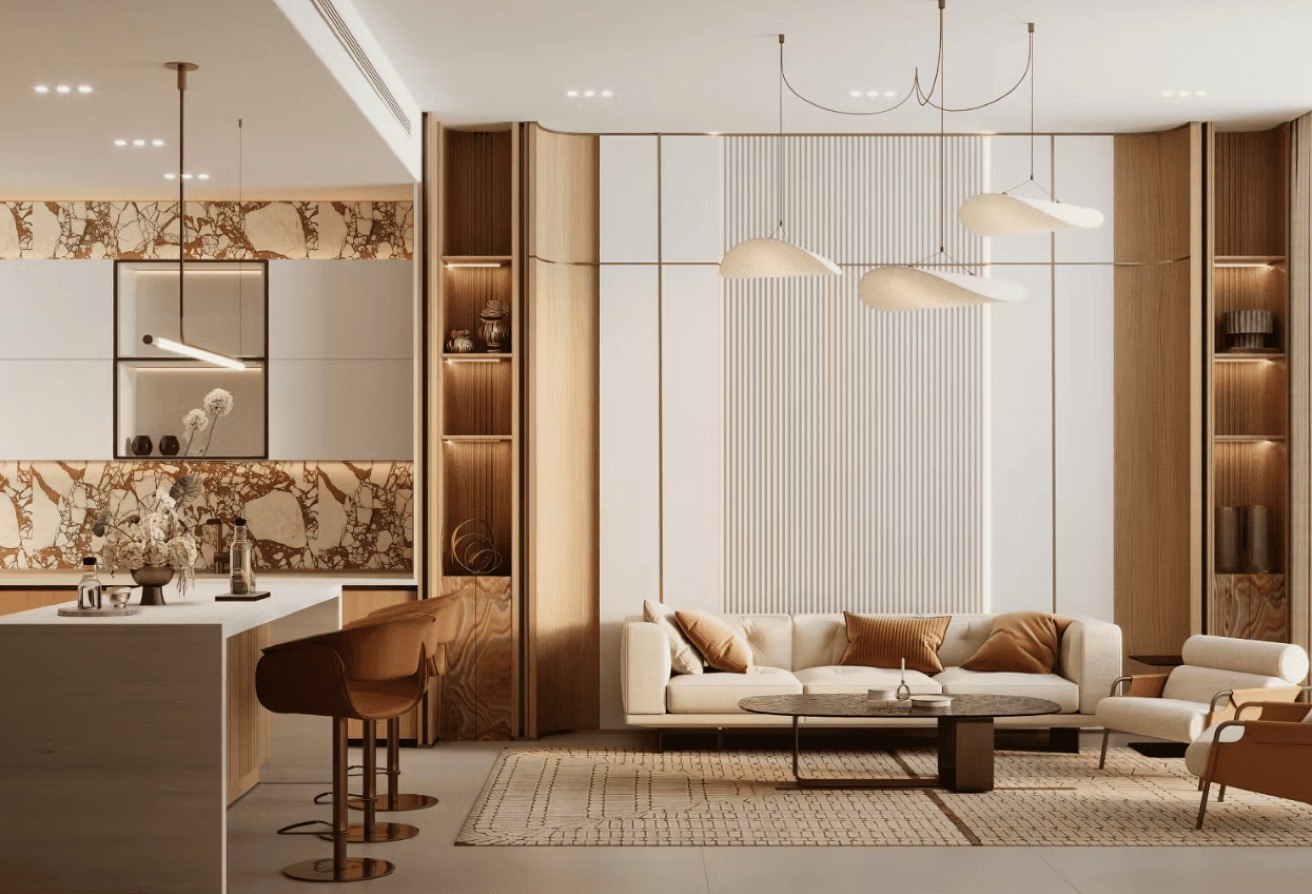 1 bedroom apartment in Binghatti Skyflame 1, Majan: 11