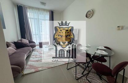 Apartment - 1 - 1 for rent in Corniche Tower - Ajman Corniche Road - Ajman