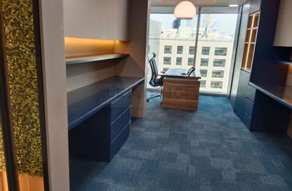 Business Centre - Studio - 2 Bathrooms for rent in The Binary Tower - Business Bay - Dubai