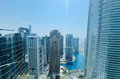 مكتب - غرفة نوم - 1 حمام للايجار في البرج البلاتيني - (JLT) مجمع I - أبراج بحيرات الجميرا - دبي