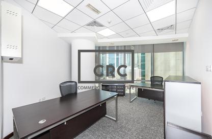Office Space - Studio - 1 Bathroom for rent in North Tower - Emirates Financial Towers - DIFC - Dubai