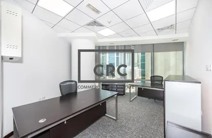 Office Space - Studio - 1 Bathroom for rent in North Tower - Emirates Financial Towers - DIFC - Dubai