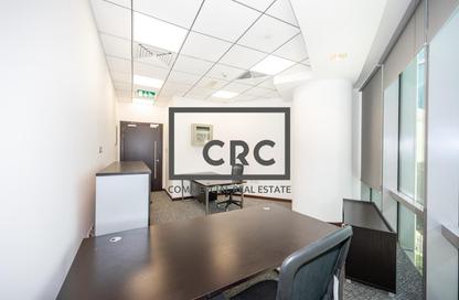 Office Space - Studio - 1 Bathroom for rent in North Tower - Emirates Financial Towers - DIFC - Dubai