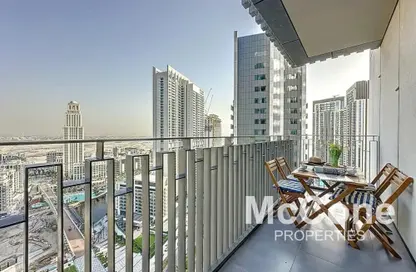 شقة - 3 غرف نوم - 4 حمامات للايجار في برج كريك جيت 1 - بوابة الخور - مرسى خور دبي - دبي