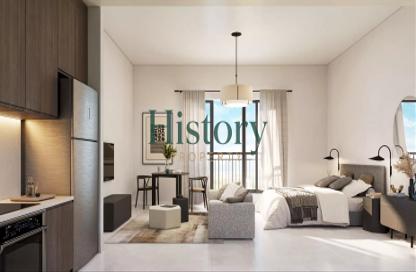 Apartment - Studio - 1 for rent in Apartments 2 - Yas Golf Collection - Yas Island - Abu Dhabi