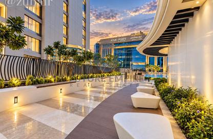 Apartment - 1 - 2 for rent in The Waves Residences - Al Mankhool - Bur Dubai - Dubai