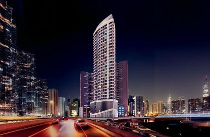 Apartment - 1 Bedroom - 2 Bathrooms for sale in Tower C1 - Ajman Pearl Towers - Ajman Downtown - Ajman