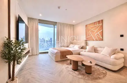 Apartment - Studio - 1 Bathroom for rent in Peninsula Three - Peninsula - Business Bay - Dubai