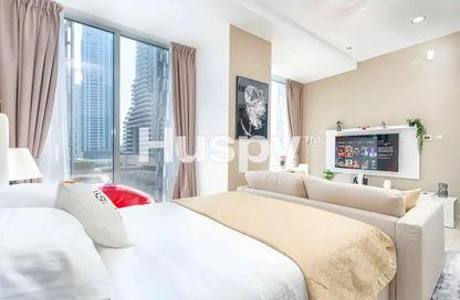 Apartment - Studio - 1 Bathroom for rent in Cayan Tower - Dubai Marina - Dubai