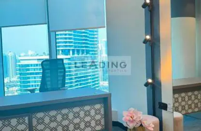 Business Centre - Studio - 1 Bathroom for rent in The Prime Tower - Business Bay - Dubai
