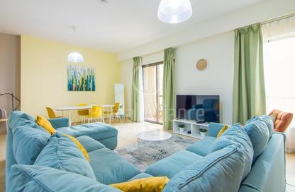 Apartment - 1 Bedroom - 2 Bathrooms for rent in Rimal 3 - Rimal - Jumeirah Beach Residence - Dubai