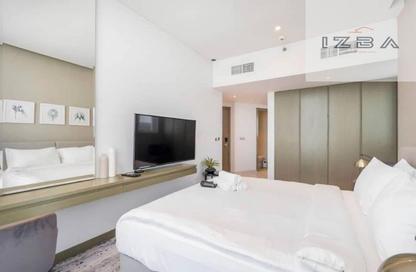 Apartment - Studio - 1 for rent in Damac Maison Prive B - Damac Maison Prive - Business Bay - Dubai
