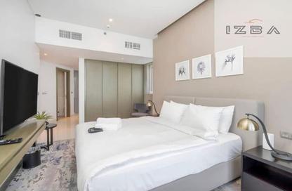 Apartment - Studio - 1 for rent in Damac Maison Prive B - Damac Maison Prive - Business Bay - Dubai