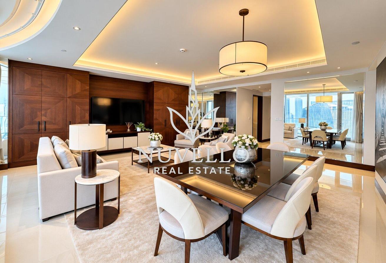 Fully Furnished | Burj Khalifa View | High Floor photo 2