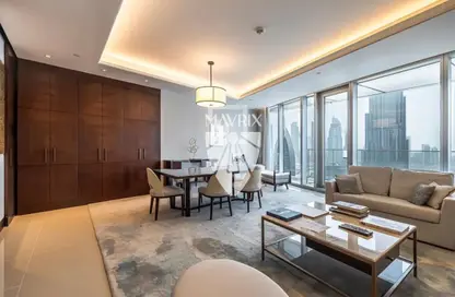 شقة - 2 غرف نوم - 3 حمامات للايجار في فندق العنوان- سكاي فيو 2 - أبراج العنوان سكاي فيو - وسط مدينة دبي - دبي