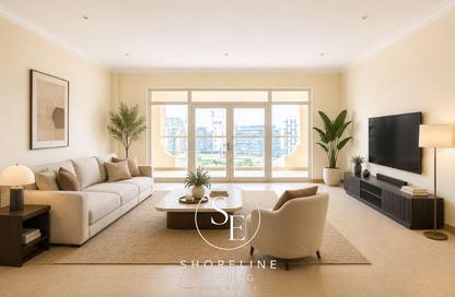 Apartment - 1 - 1 for rent in Al Khushkar - Shoreline Apartments - Palm Jumeirah - Dubai