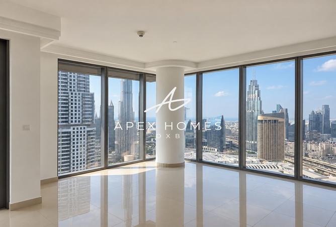 High Floor | Burj View | Vacant | Unfurnished photo 2