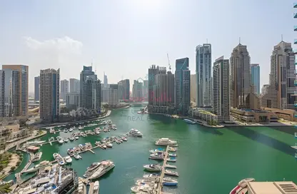 شقة - 3 غرف نوم - 4 حمامات للايجار في بوابة المارينا 1 - مارينا جيت - دبي مارينا - دبي