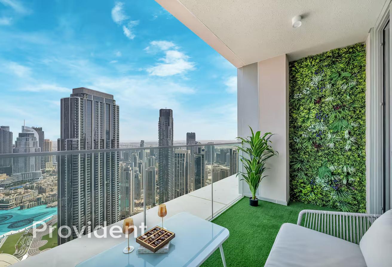 Burj and Fountain View | Majestic 3BR+Maids Room photo 19