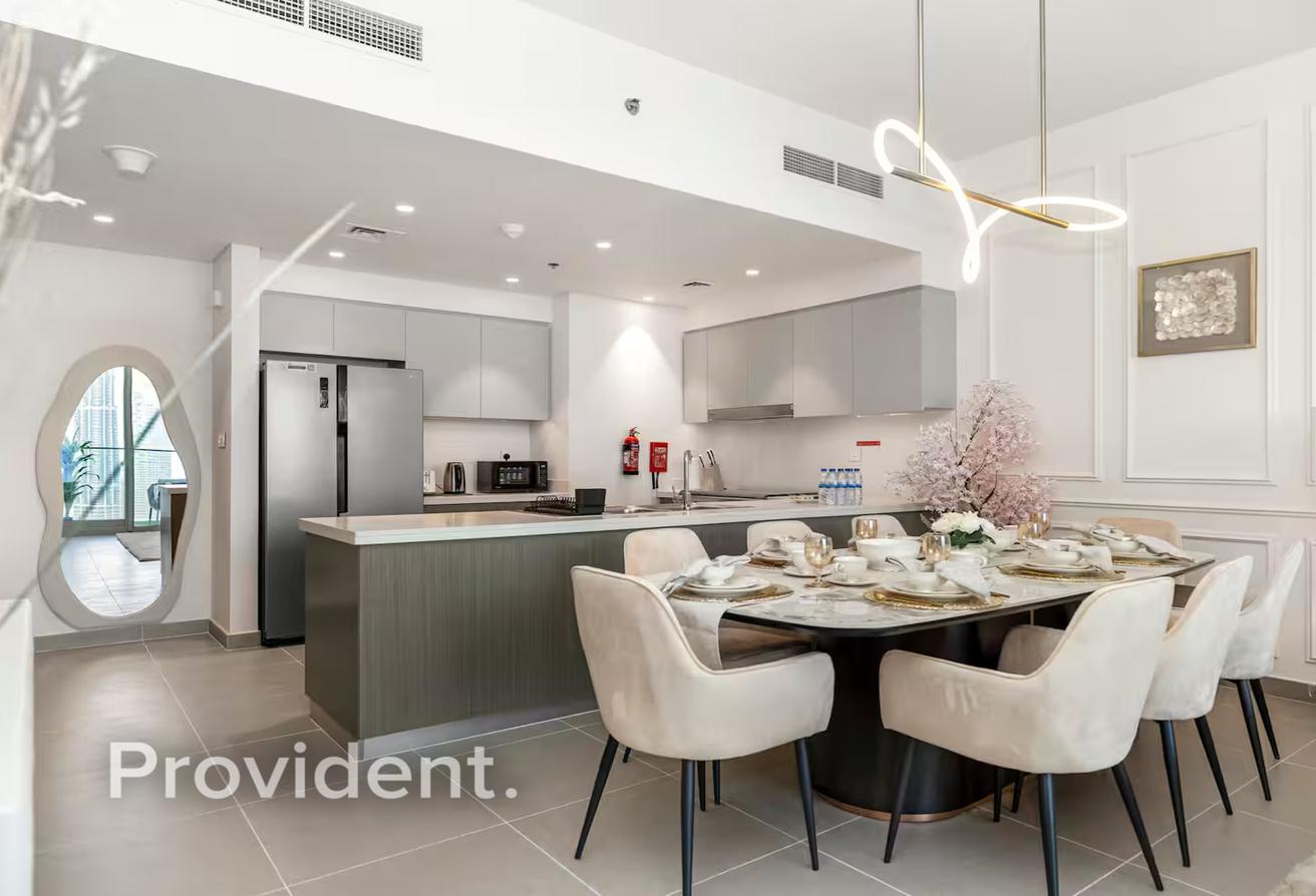 Burj and Fountain View | Majestic 3BR+Maids Room photo 17