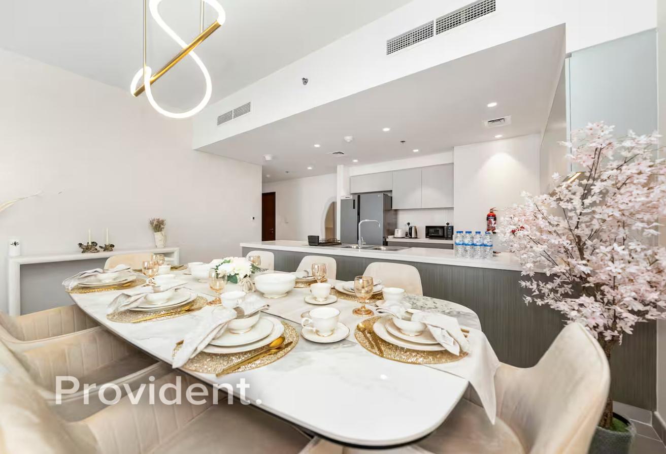 Burj and Fountain View | Majestic 3BR+Maids Room photo 4