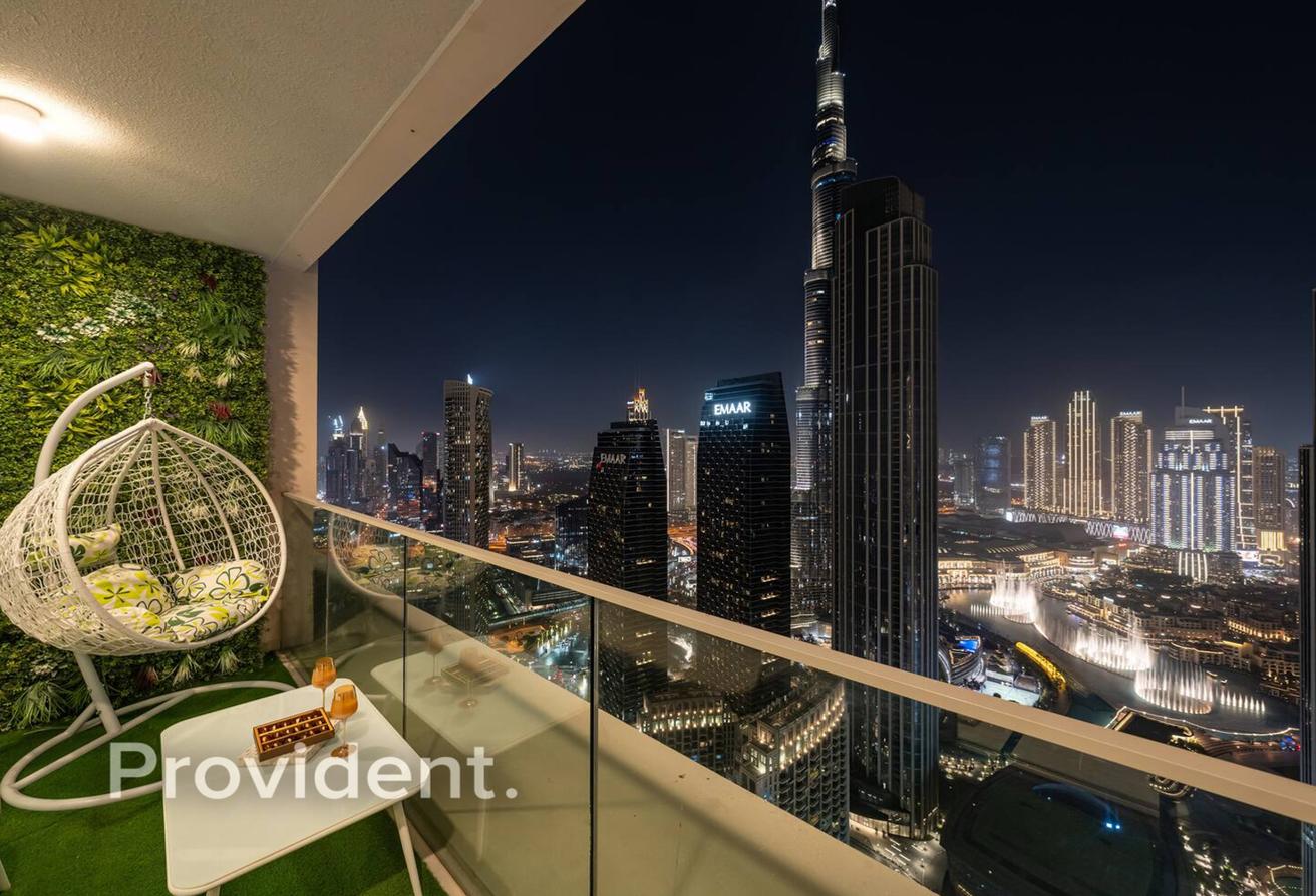 Burj and Fountain View | Majestic 3BR+Maids Room photo 9