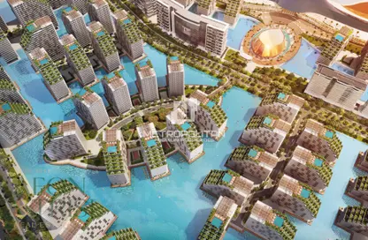 Apartment - 1 Bathroom for sale in Azizi Venice 14 - Building E - Azizi Venice - Dubai South (Dubai World Central) - Dubai