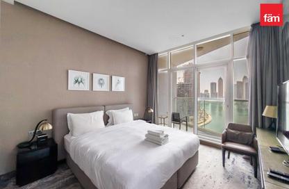 Apartment - Studio - 2 Bathrooms for rent in Damac Maison Prive B - Damac Maison Prive - Business Bay - Dubai