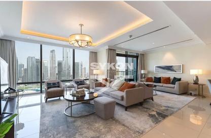 Apartment - 3 - 5 for rent in The Address Residence Fountain Views 1 - The Address Residence Fountain Views - Downtown Dubai - Dubai