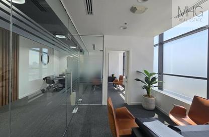 Office Space - Studio - 3 Bathrooms for rent in The Onyx Tower 1 - The Onyx Towers - Greens - Dubai