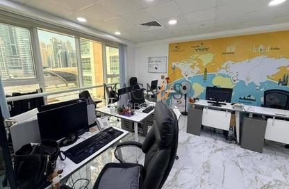 Office Space - Studio - 1 Bathroom for rent in Goldcrest Executive - JLT Cluster C - Jumeirah Lake Towers - Dubai