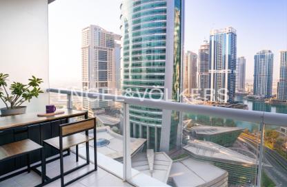 شقة - 1 حمام للايجار في ليك تيراس - (JLT) مجمع D - أبراج بحيرات الجميرا - دبي