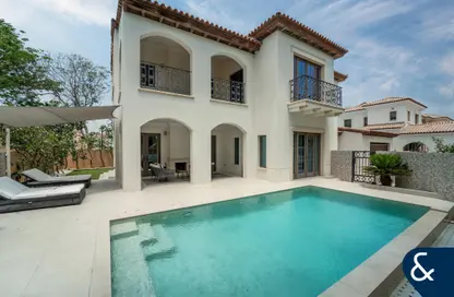 Villa - 4 Bedrooms - 4 Bathrooms for sale in Whispering Pines - Jumeirah Golf Estates - Dubai Villa - 4 Bedrooms - 4 Bathrooms for sale in Whispering Pines - Jumeirah Golf Estates - Dubai