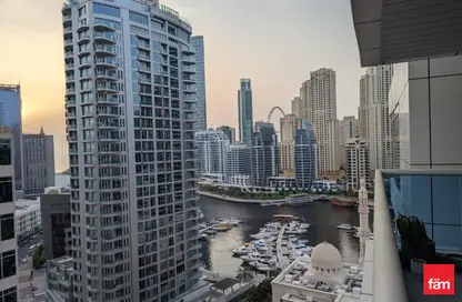 شقة - غرفة نوم - 2 حمامات للبيع في برج أوبال المارينا - دبي مارينا - دبي