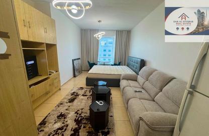 Apartment - Studio - 1 Bathroom for rent in Al Saada Tower - Al Khan Lagoon - Al Khan - Sharjah